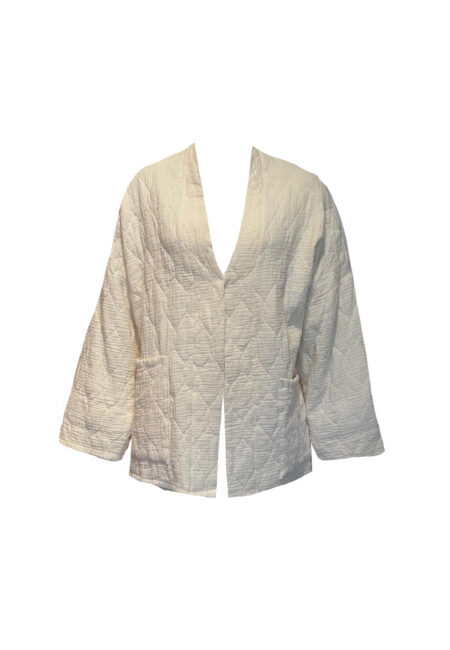 Off white kimono jasje