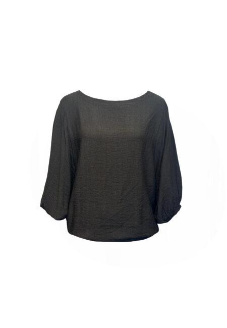 Antraciet viscose top