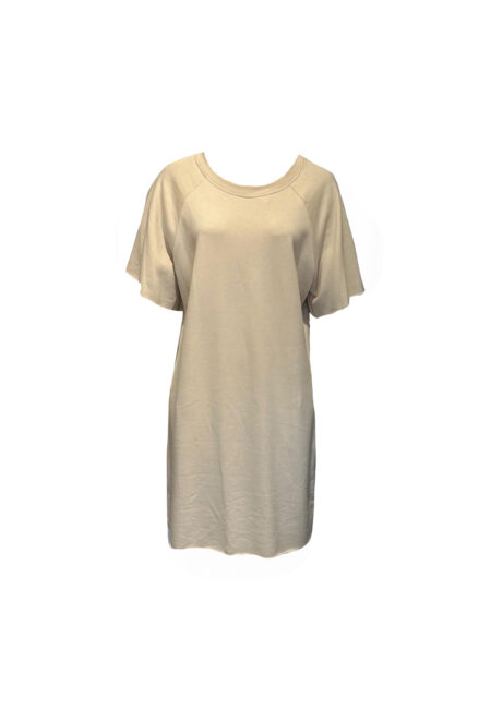 Ecru sweater dress