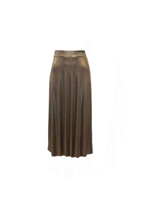 Gouden metallic rok