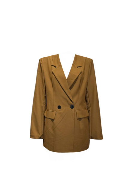 Camel oversized blazer