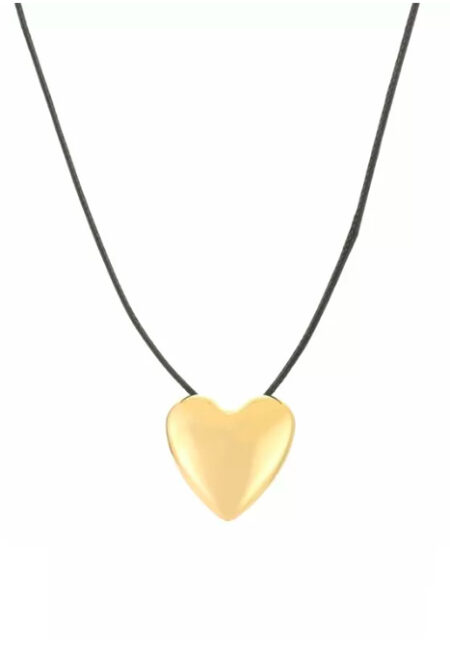 Ketting met goudkleurig hart