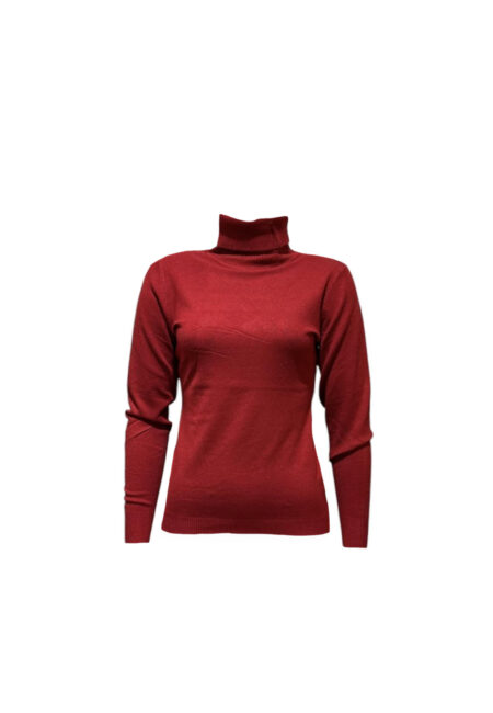 Cerise rood basic coltruitje