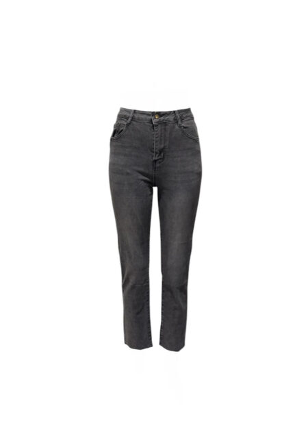 Grijze full stretch jeans