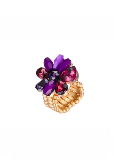 Elastische statement ring