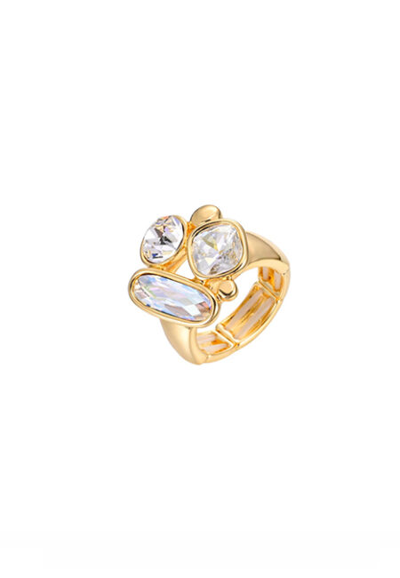 Elastische statement ring