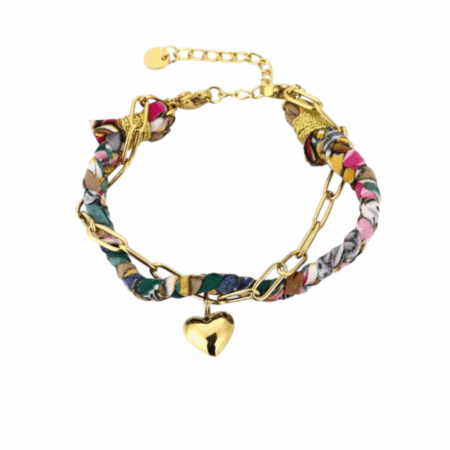 Verstelbare armband met kleurtje