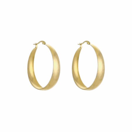 Goudkleurige creolen