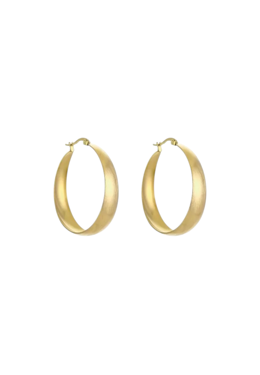 Goudkleurige creolen