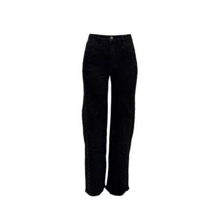 Zwarte wide leg jeans