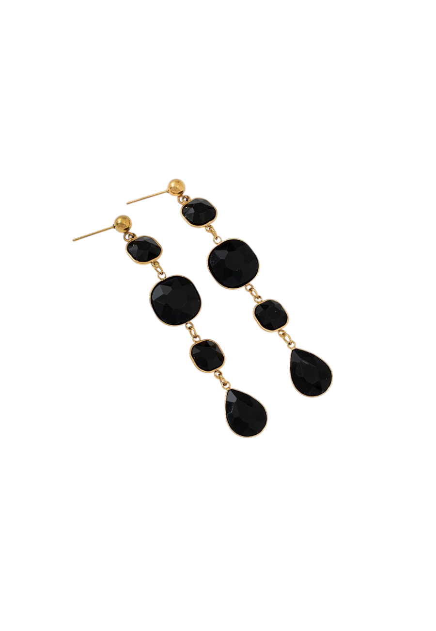 Statement oorbellen met kralen