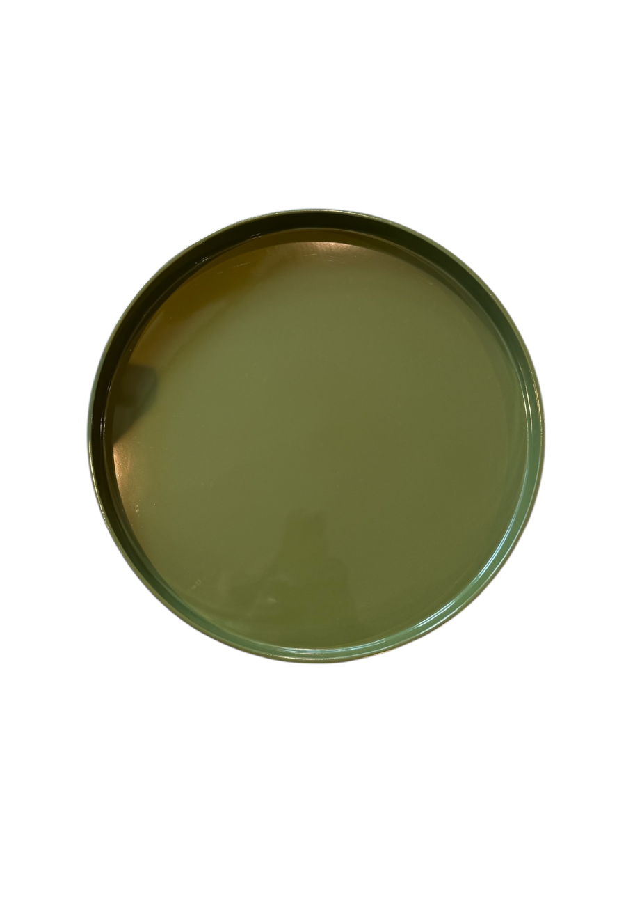 Kunststof dienblad groen