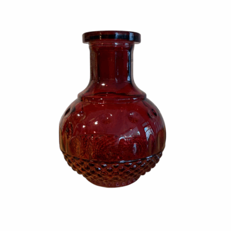 Glazen vaasje Bordeaux