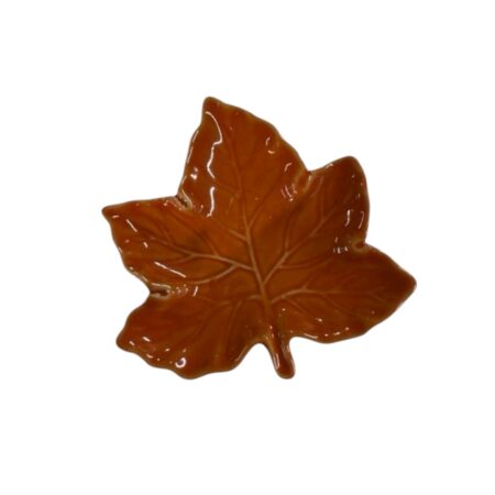 Schaaltje blad cognac