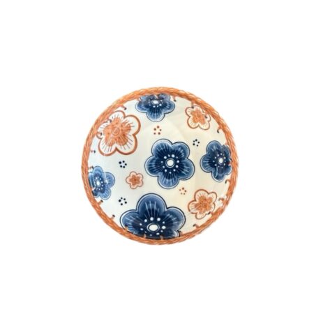 Rond tapasschaaltje flower