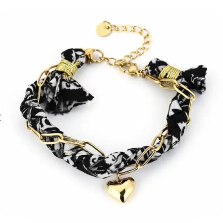 Verstelbare gevlochten armband