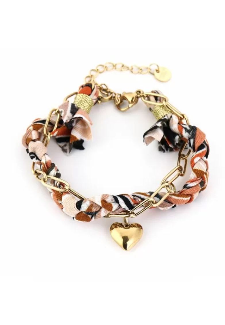 Verstelbare gevlochten armband