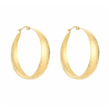 Goudkleurige creolen