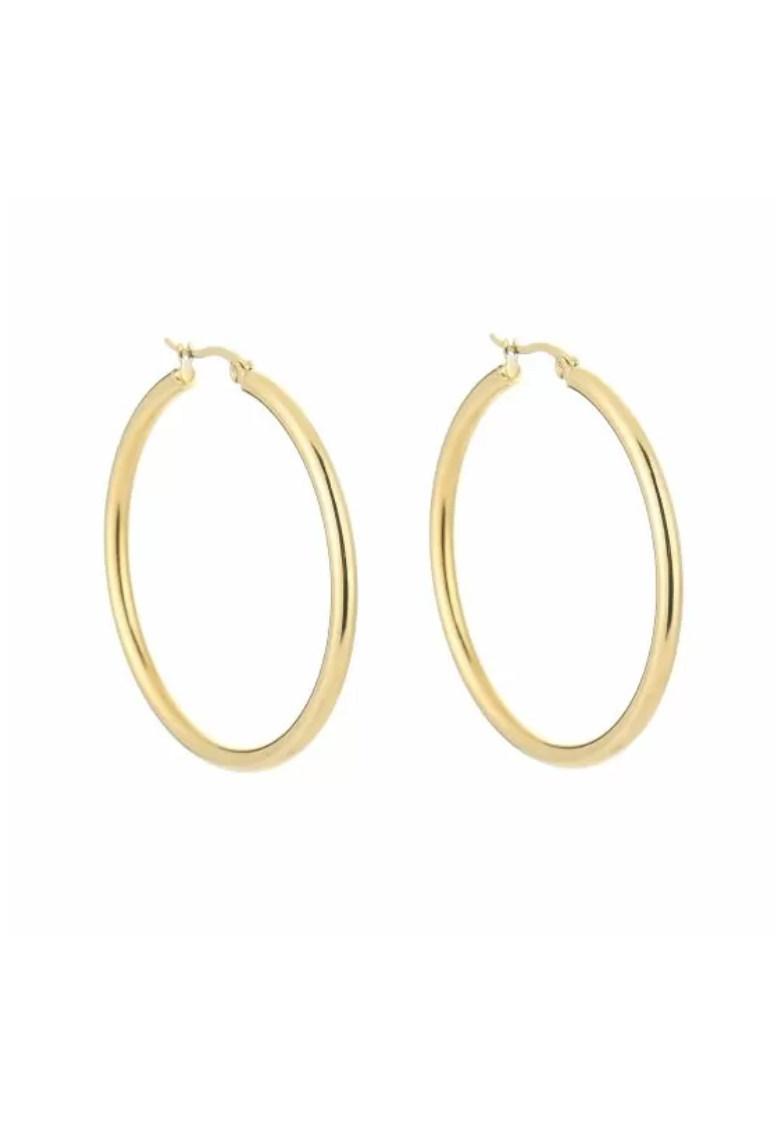 Goudkleurige creolen