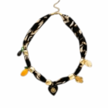 Leopard ketting met bedels