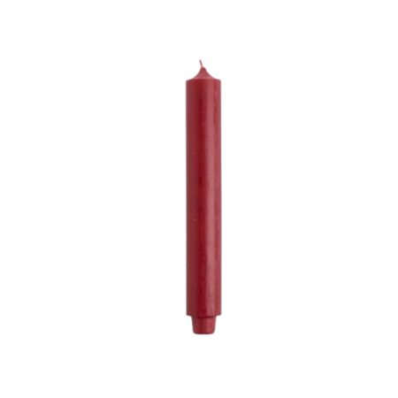 Kaars antiek rood