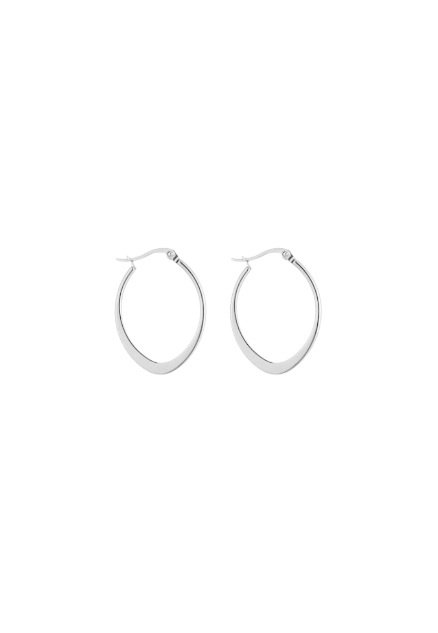 Zilverkleurige Creolen