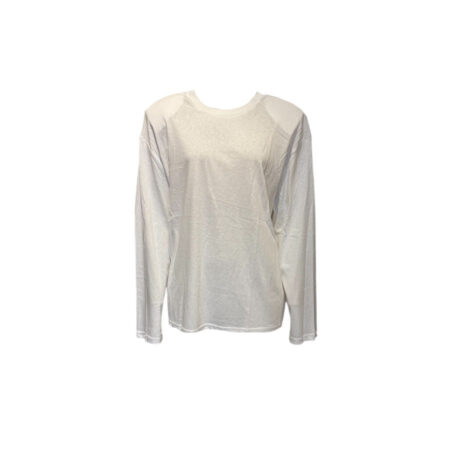 Wit oversized shirt lange mouwen