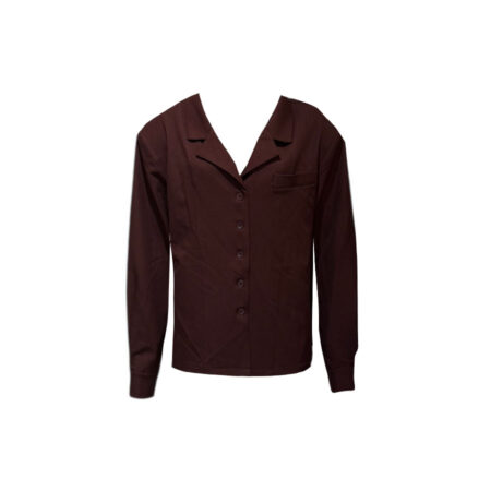 Bordeaux blouse/blazer