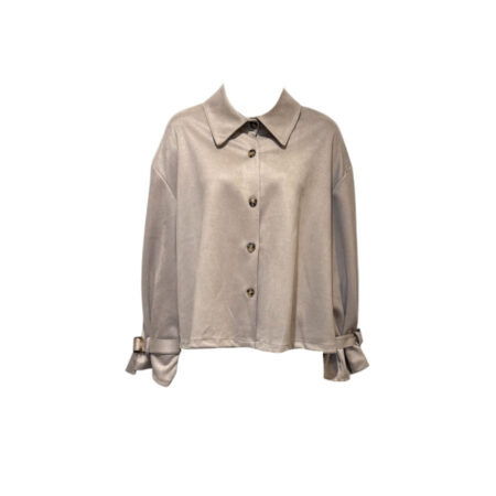 Beige suèdine jasje