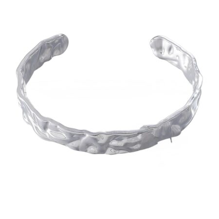 Zilverkleurige verstelbare armband