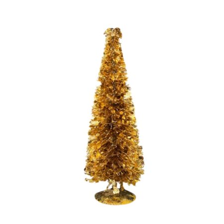 Goudkleurige glitter kerstboom