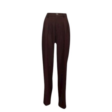 Bordeaux pantalon rechte pijp