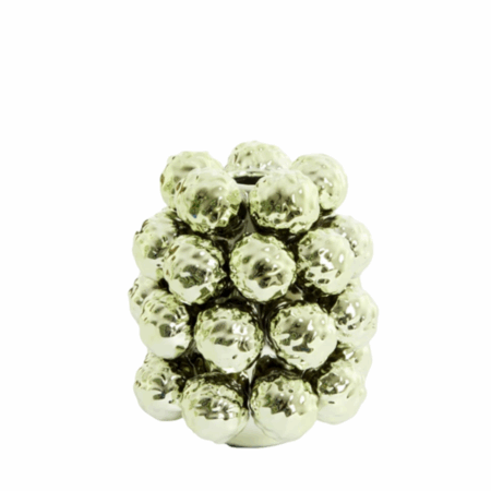 Keramiek vaasje met balletjes