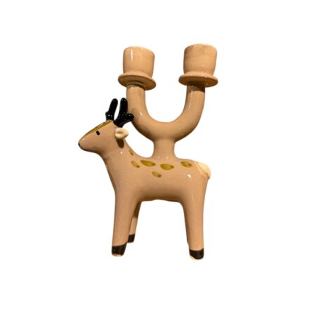 Kandelaar aardewerk eland