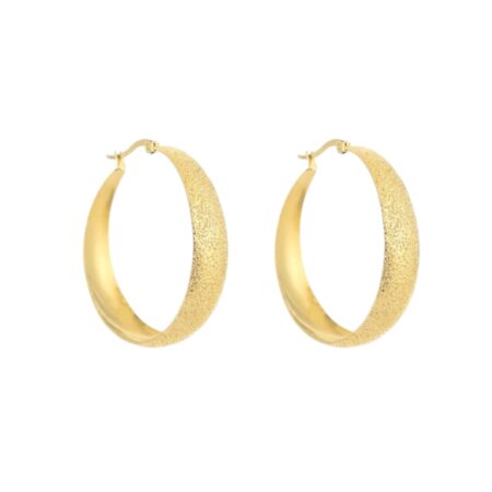 Goudkleurige creolen