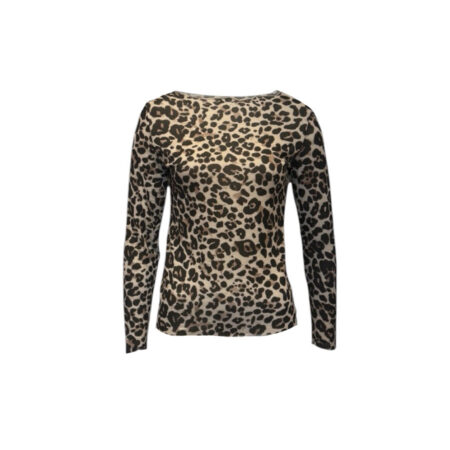 Shirt lange mouwen tijgerprint