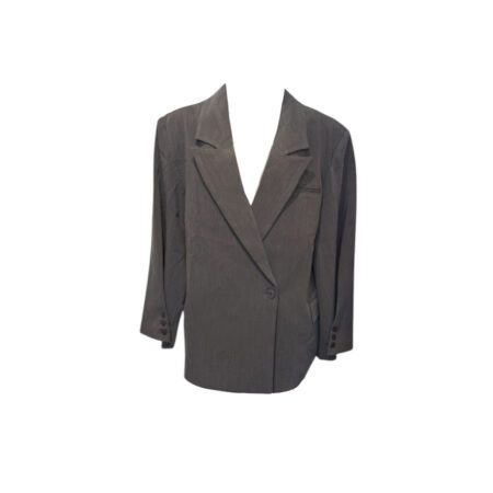 Grijze oversized blazer