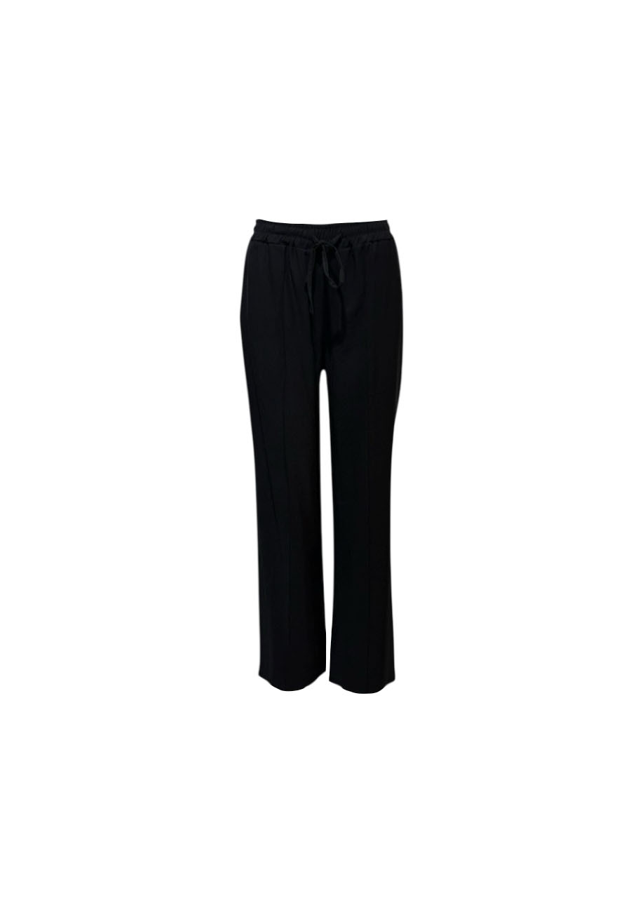 zwarte luxe joggingbroek