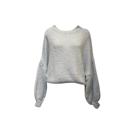 Lichtblauwe oversized trui