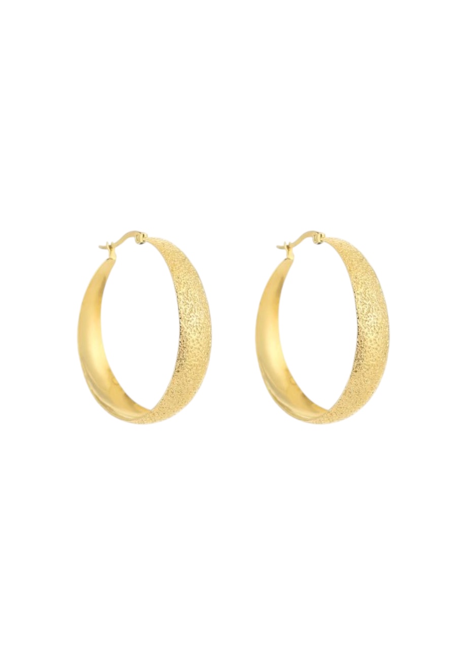 Goudkleurige creolen