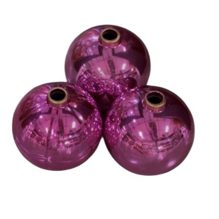 Kerst bol te gebruiken als vaasje of kandelaar