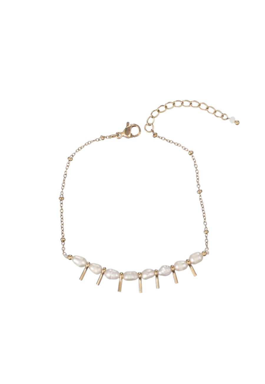 Verstelbaar armbandje met kraaltjes