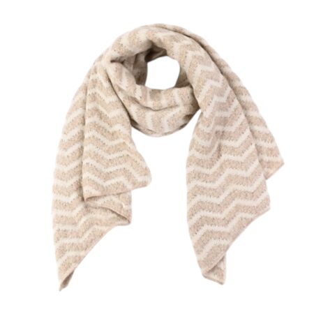 Wollige shawl, streep