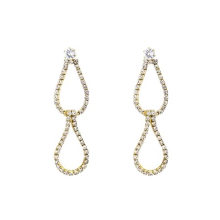 Party strass oorbellen