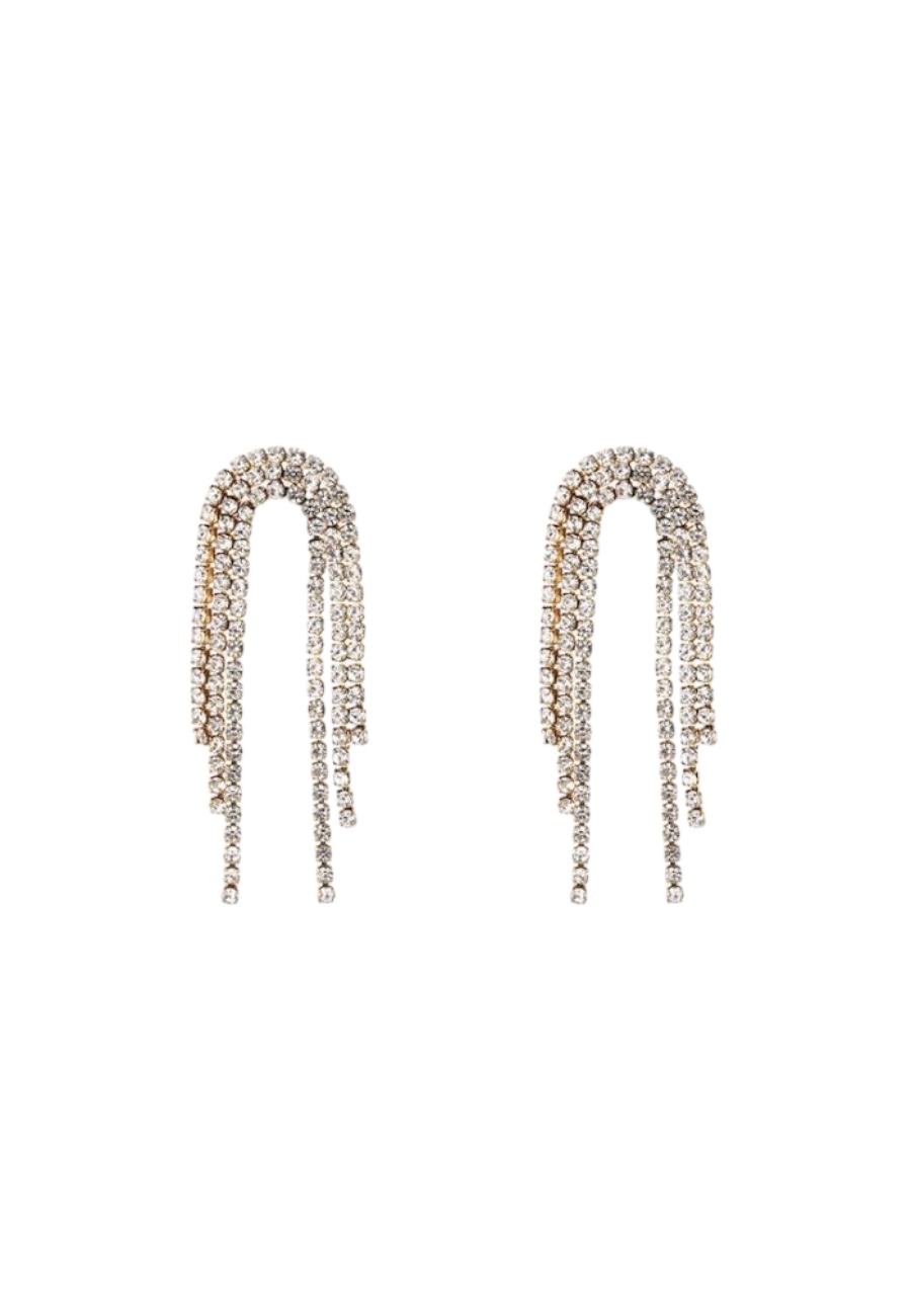 Party strass oorbellen