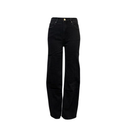 Zwarte tall wide leg high rise jeans