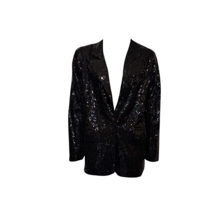 Zwarte blazer met pailletten