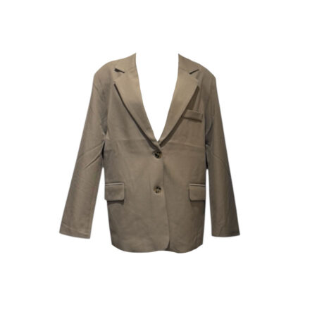 Taupe oversized blazer