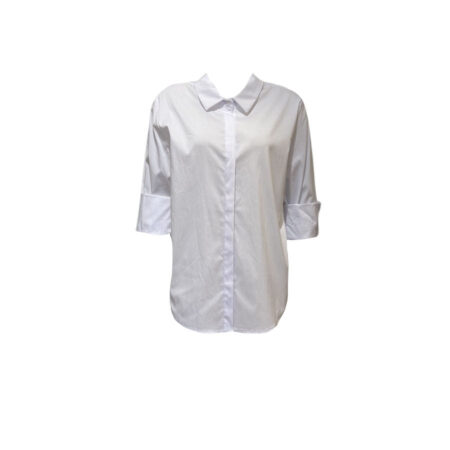 Witte basic overhemd blouse
