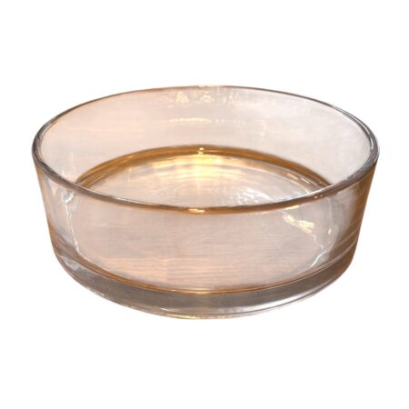 Glazen grote schaal